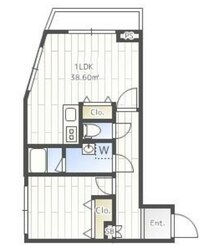 THE CLASS Omori residenceの物件間取画像